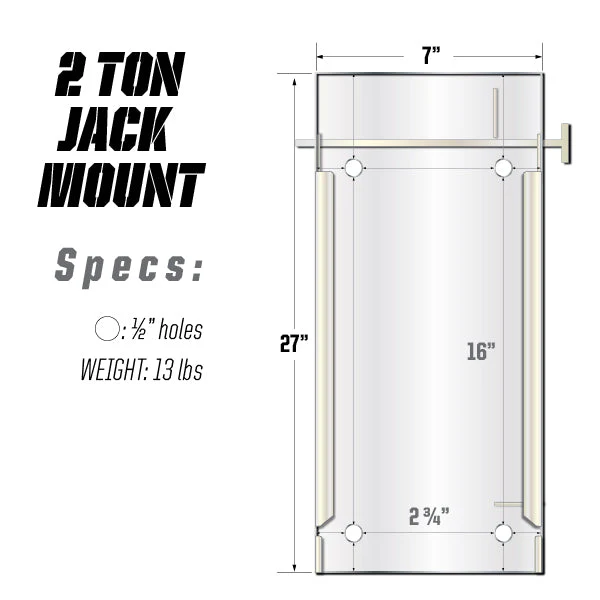 Pro Eagle 2 Ton "The Beast" Jack Mount 2.0 - Image 3