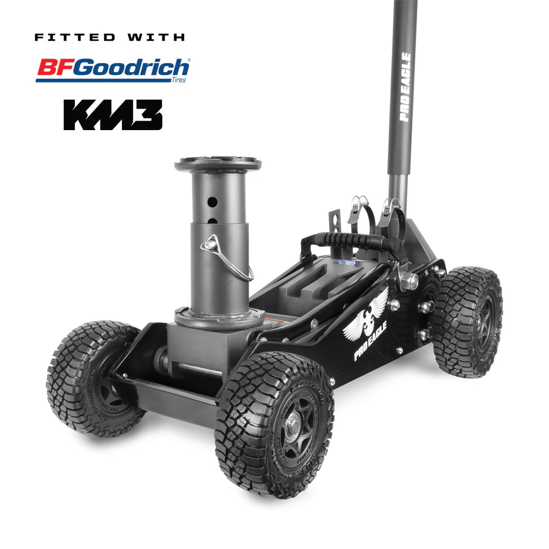 Pro Eagle 3 Ton Big Wheel Off Road Jack "Kratos" - Image 2