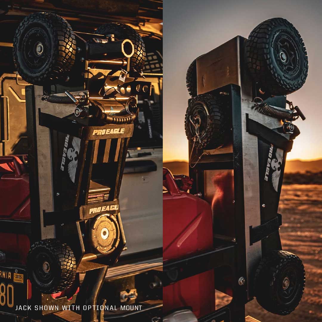 Pro Eagle 3 Ton Big Wheel Off Road Jack "Kratos" - Image 5