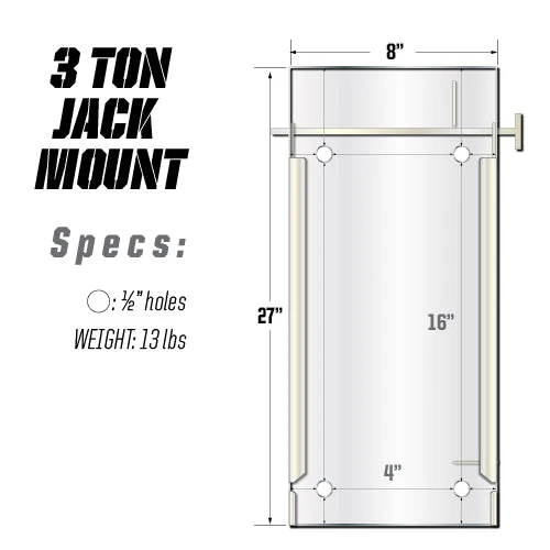 Pro Eagle 3 Ton "Kratos" Jack Mount 2.0 - Image 3