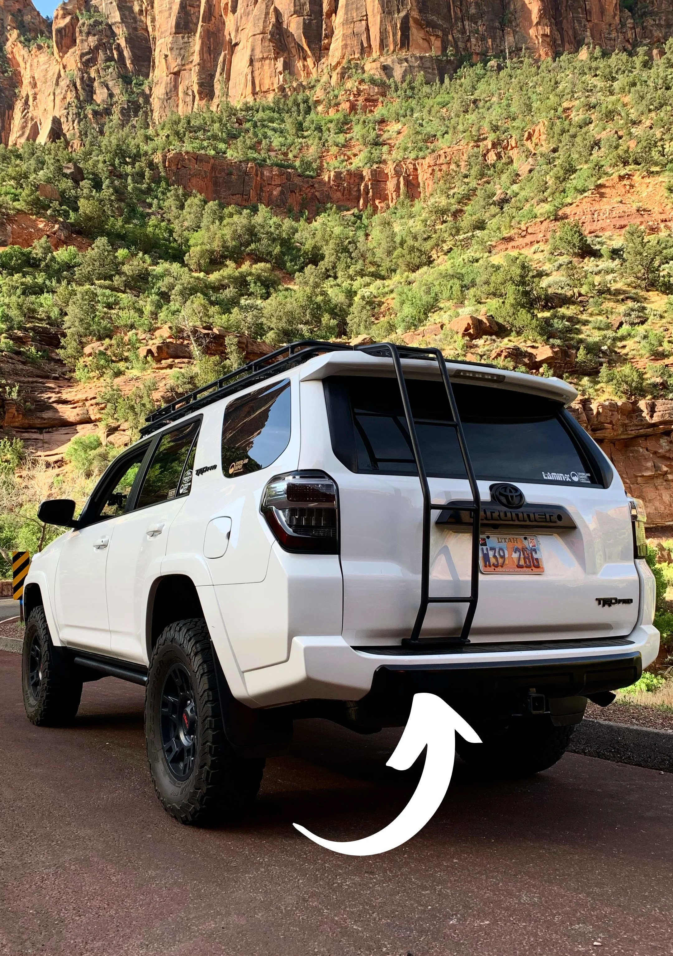 Black Lower Valance Front/Rear Replacement For 4Runner (2014-2024) - Image 3