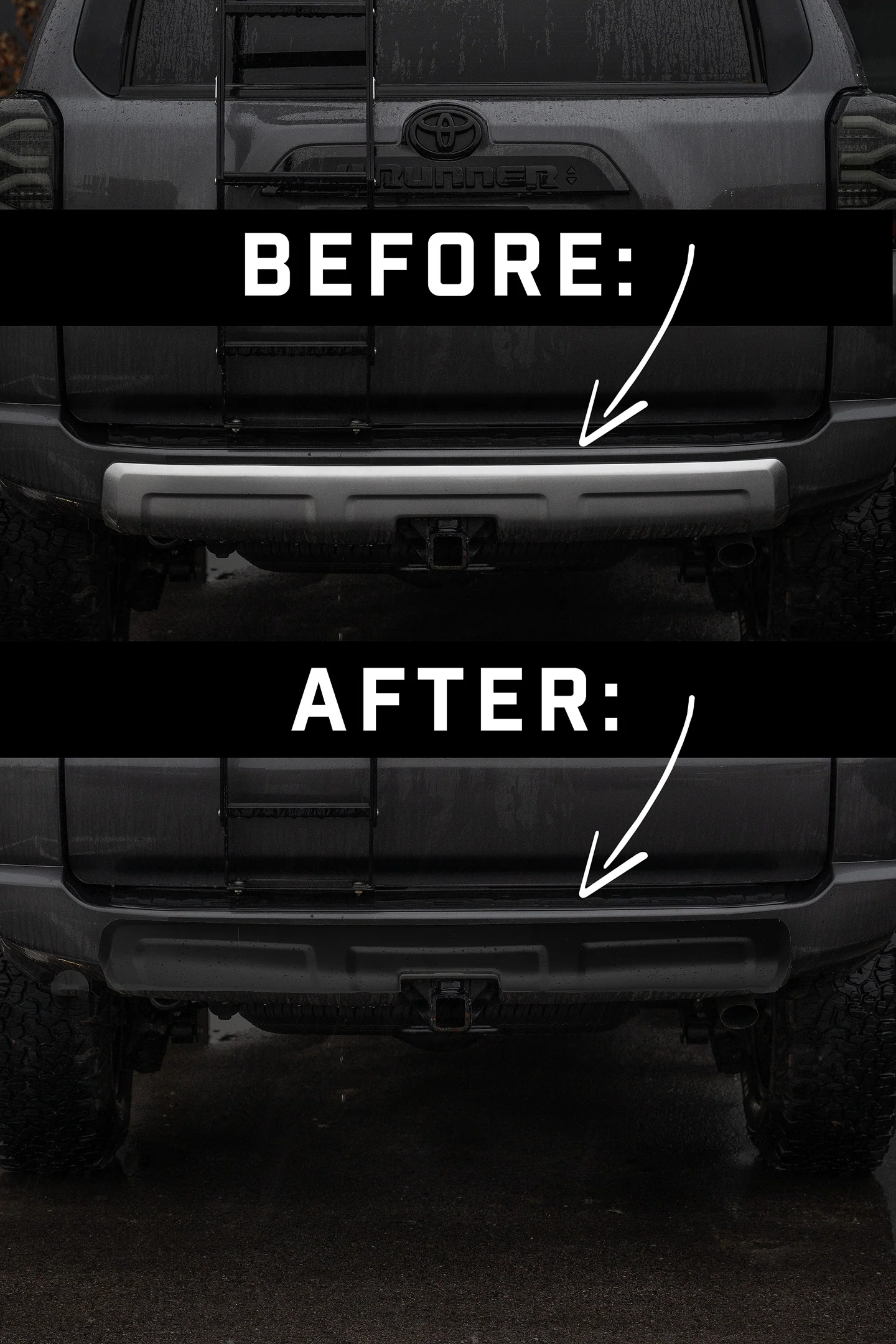 Black Lower Valance Front/Rear Replacement For 4Runner (2014-2024) - Image 7