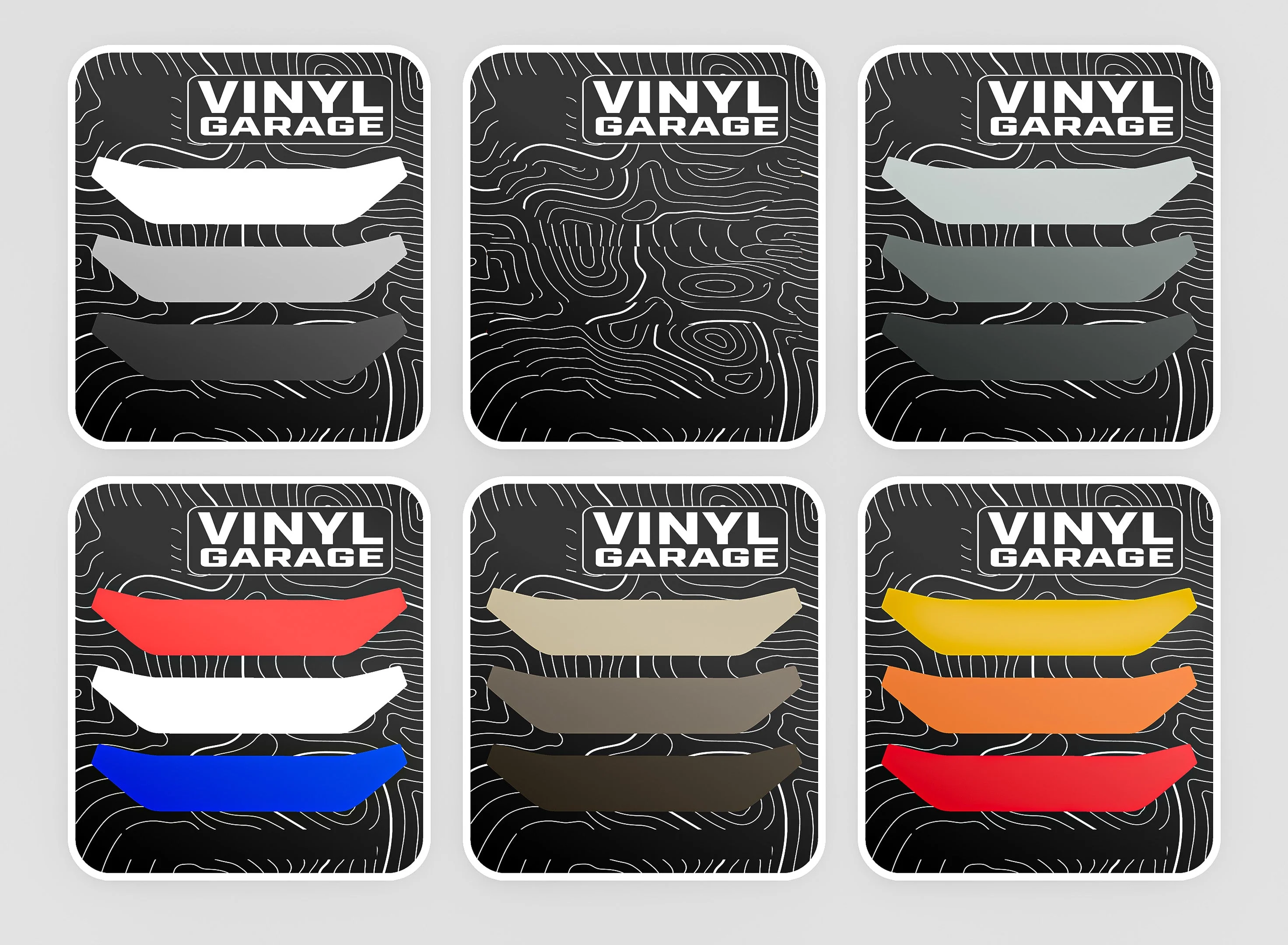 Vinyl Garage Grille Accent Strips For 4Runner (2025-Current) - Image 15