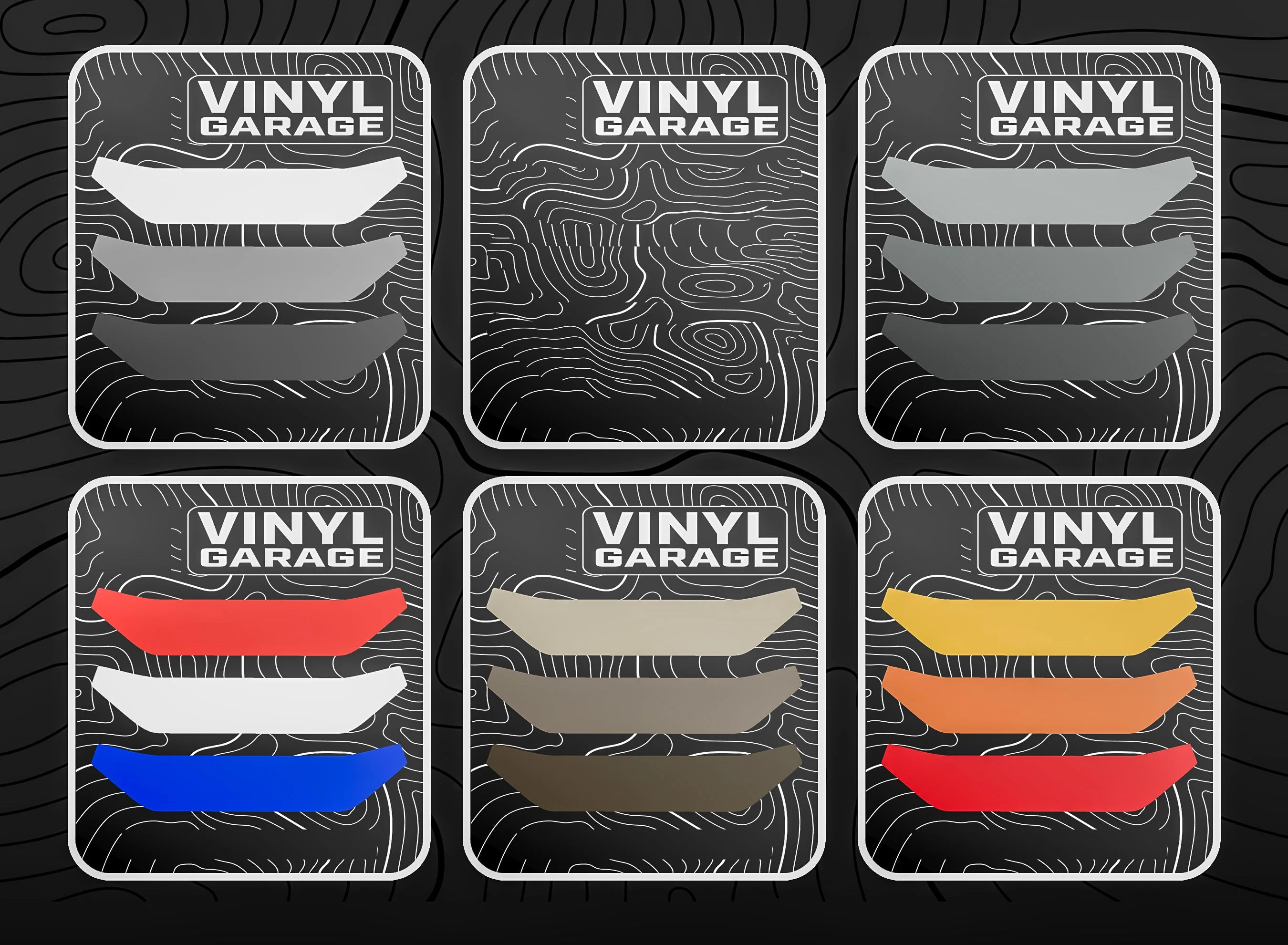 Vinyl Garage Grille Accent Strips For 4Runner (2025-Current) - Image 16