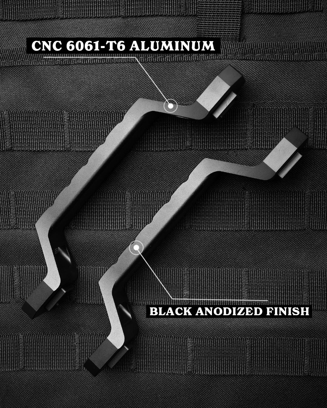 4Runner Lifestyle Aluminum "Oh Sh*t" Grab Handles For 4Runner (2010-2024) - Image 6