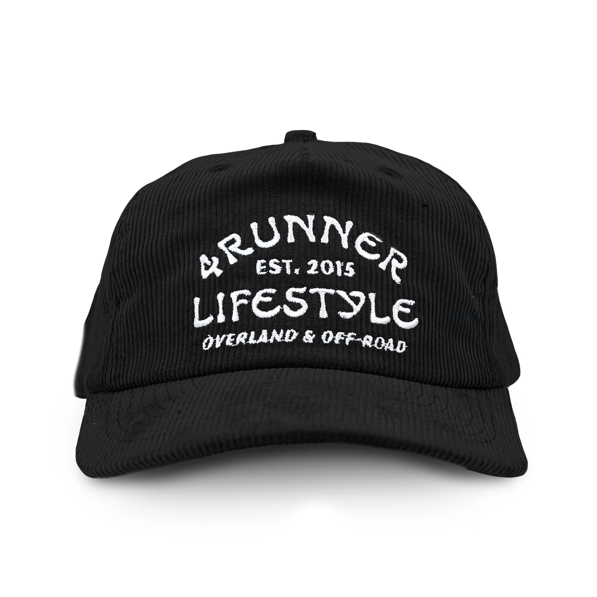 4Runner Lifestyle Black Corduroy Hat - Image 2
