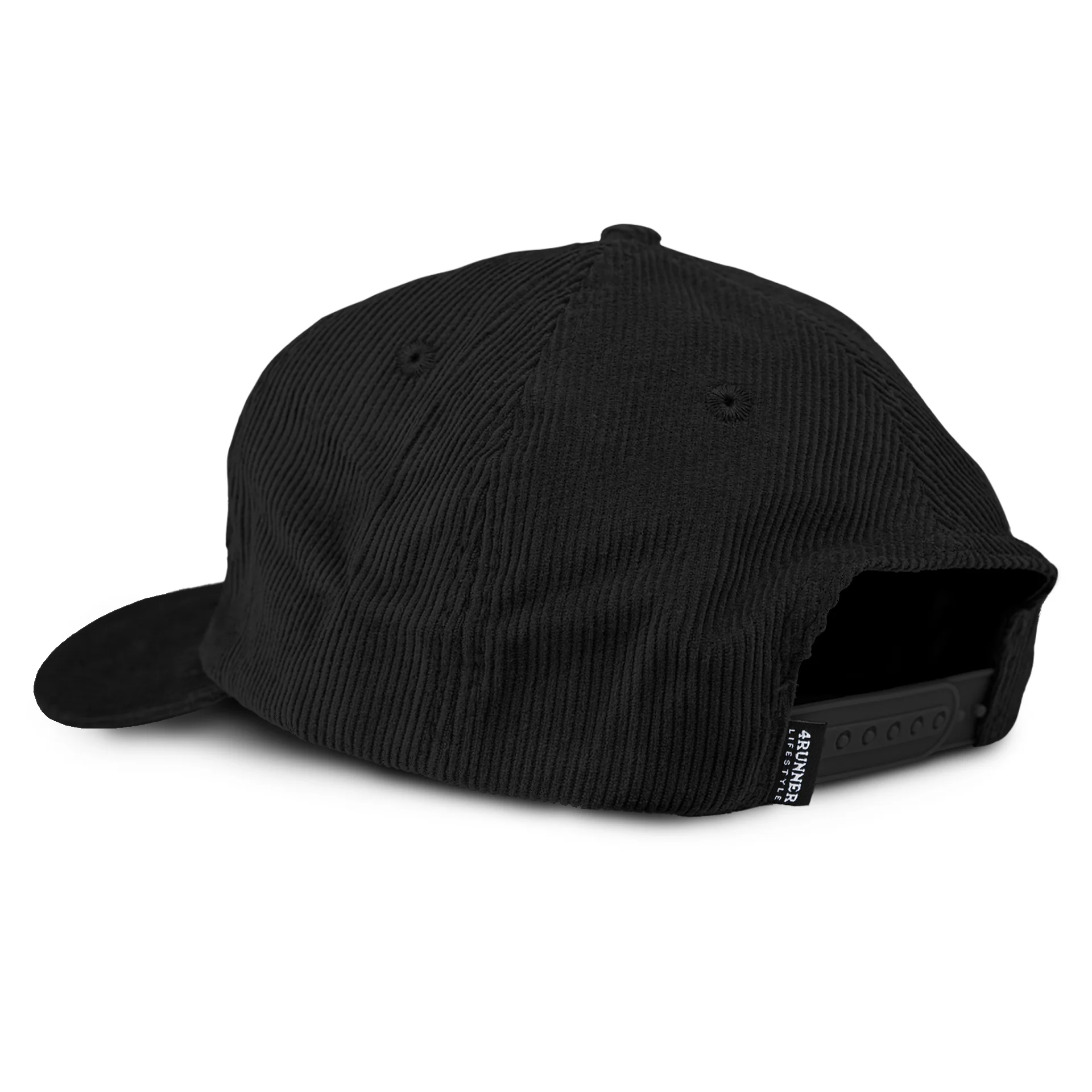 4Runner Lifestyle Black Corduroy Hat - Image 3