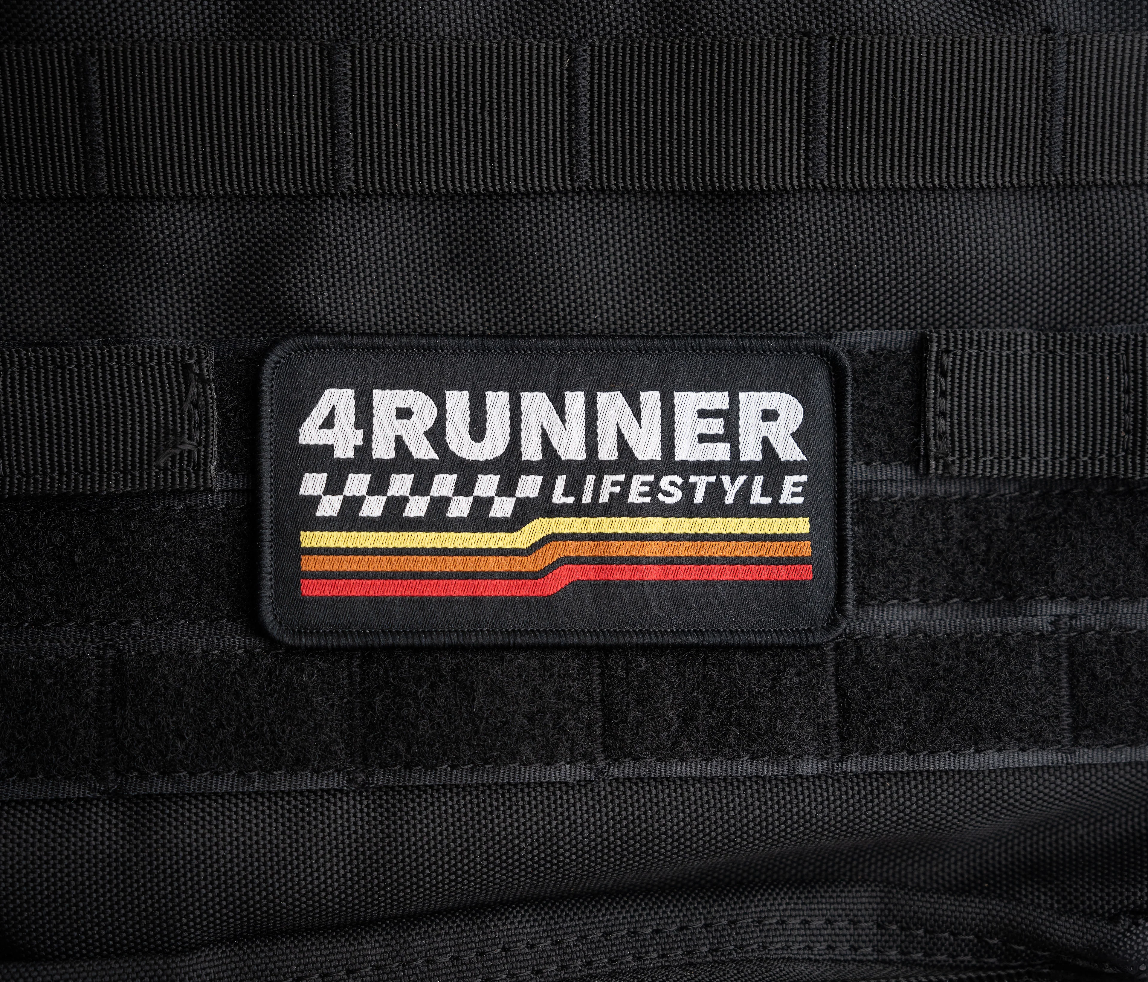 4Runner Lifestyle Black Racing Patch - Image 2