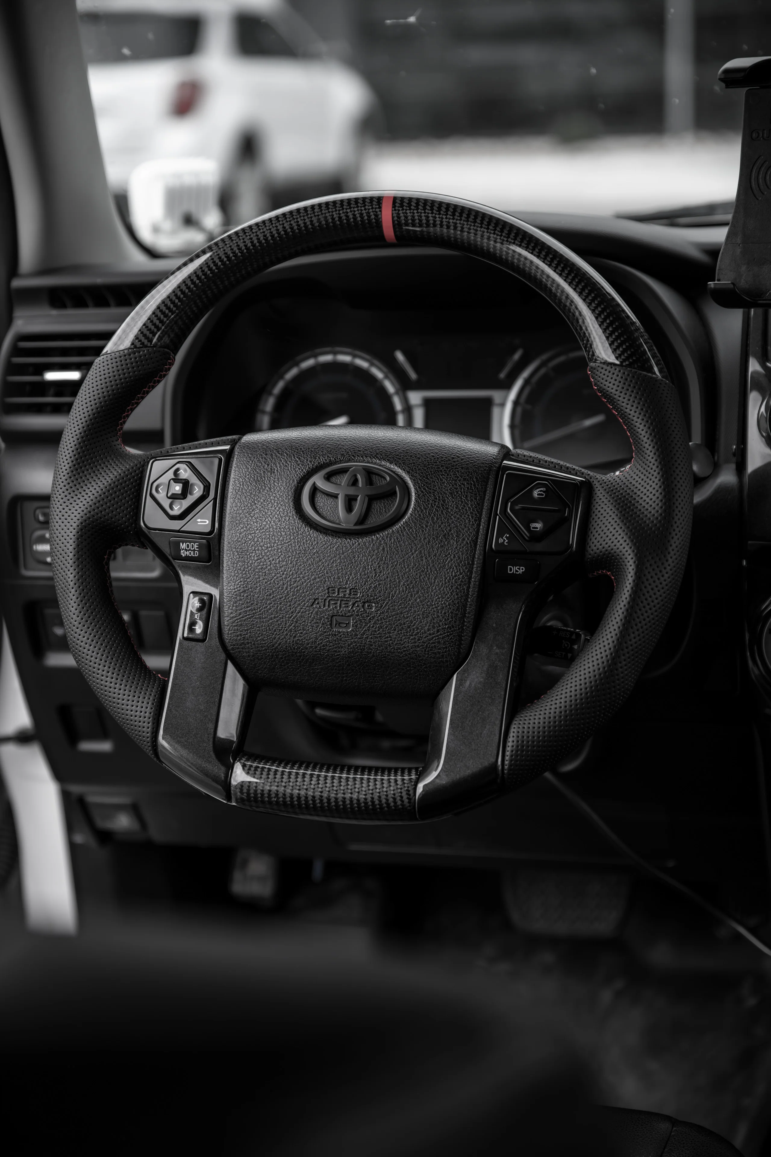 Carbon Fiber Steering Wheel For 4Runner (2010-2024) - Image 3