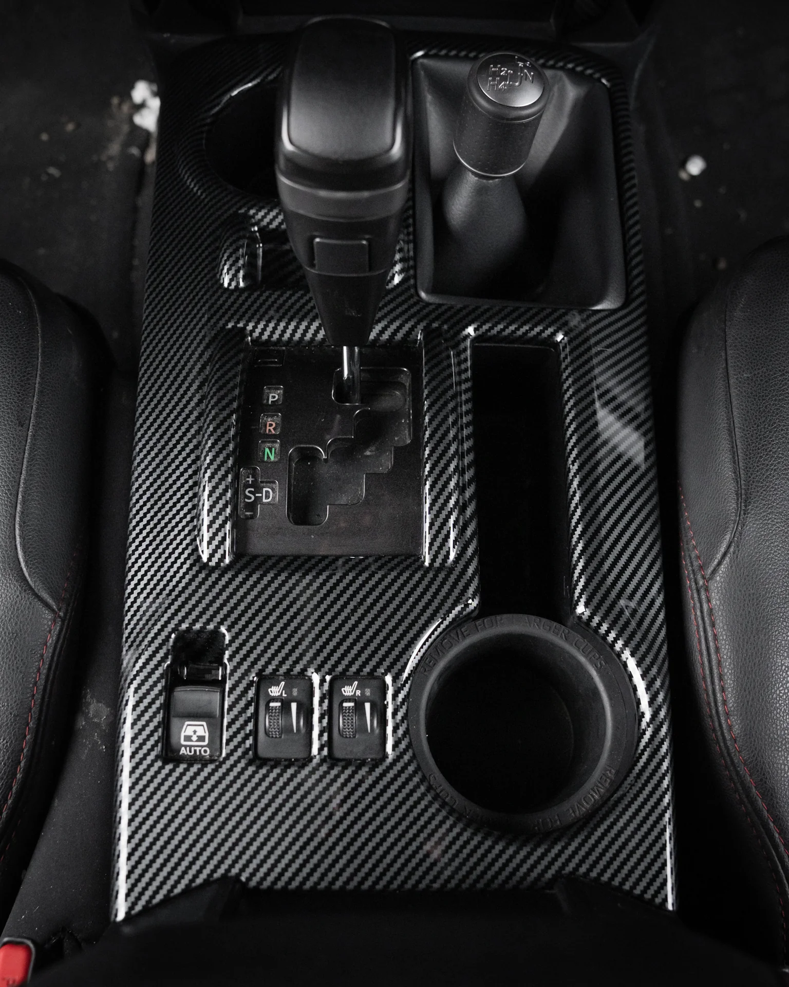 Cup Holder/Transfer Case Overlay (Manual Transfer Case) For 4Runner (2010-2024) - Image 13