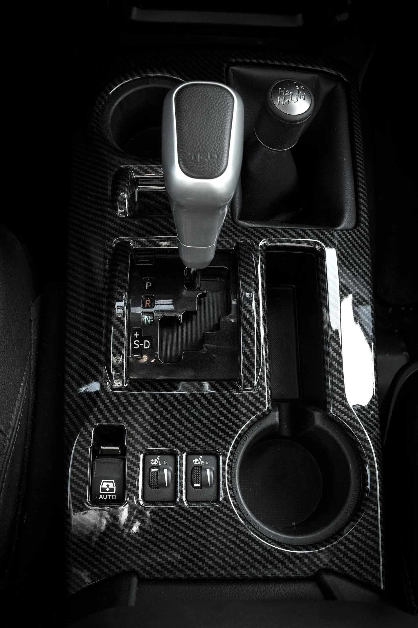 Cup Holder/Transfer Case Overlay (Manual Transfer Case) For 4Runner (2010-2024) - Image 4