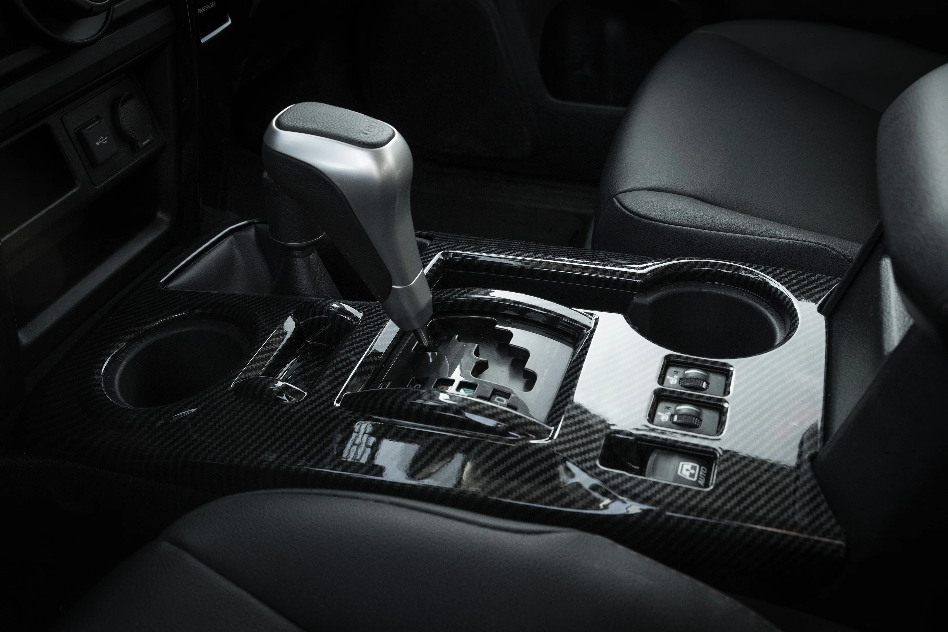 Cup Holder/Transfer Case Overlay (Manual Transfer Case) For 4Runner (2010-2024) - Image 6