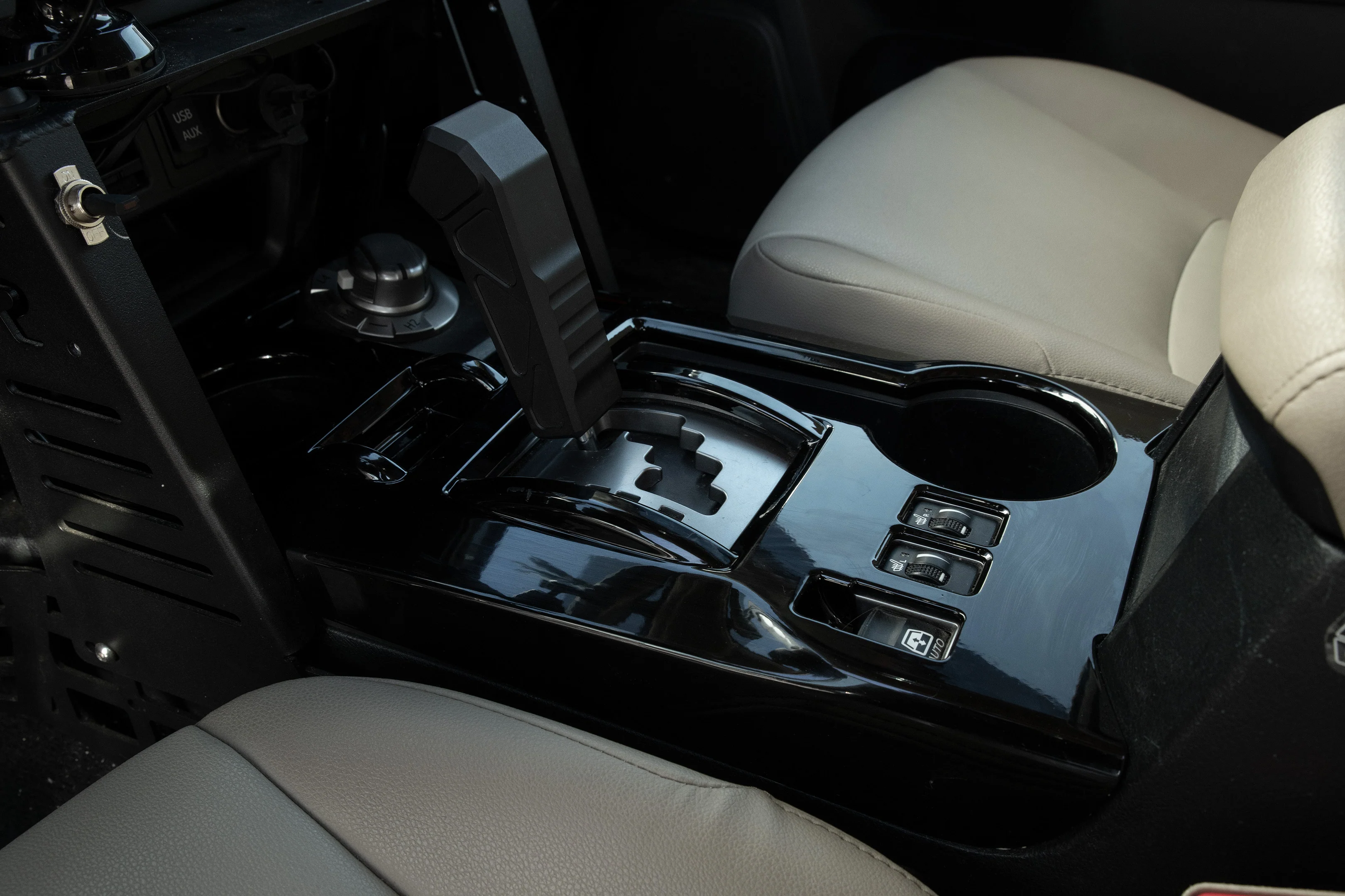 Cup Holder/Transfer Case Overlay (Manual Transfer Case) For 4Runner (2010-2024) - Image 8