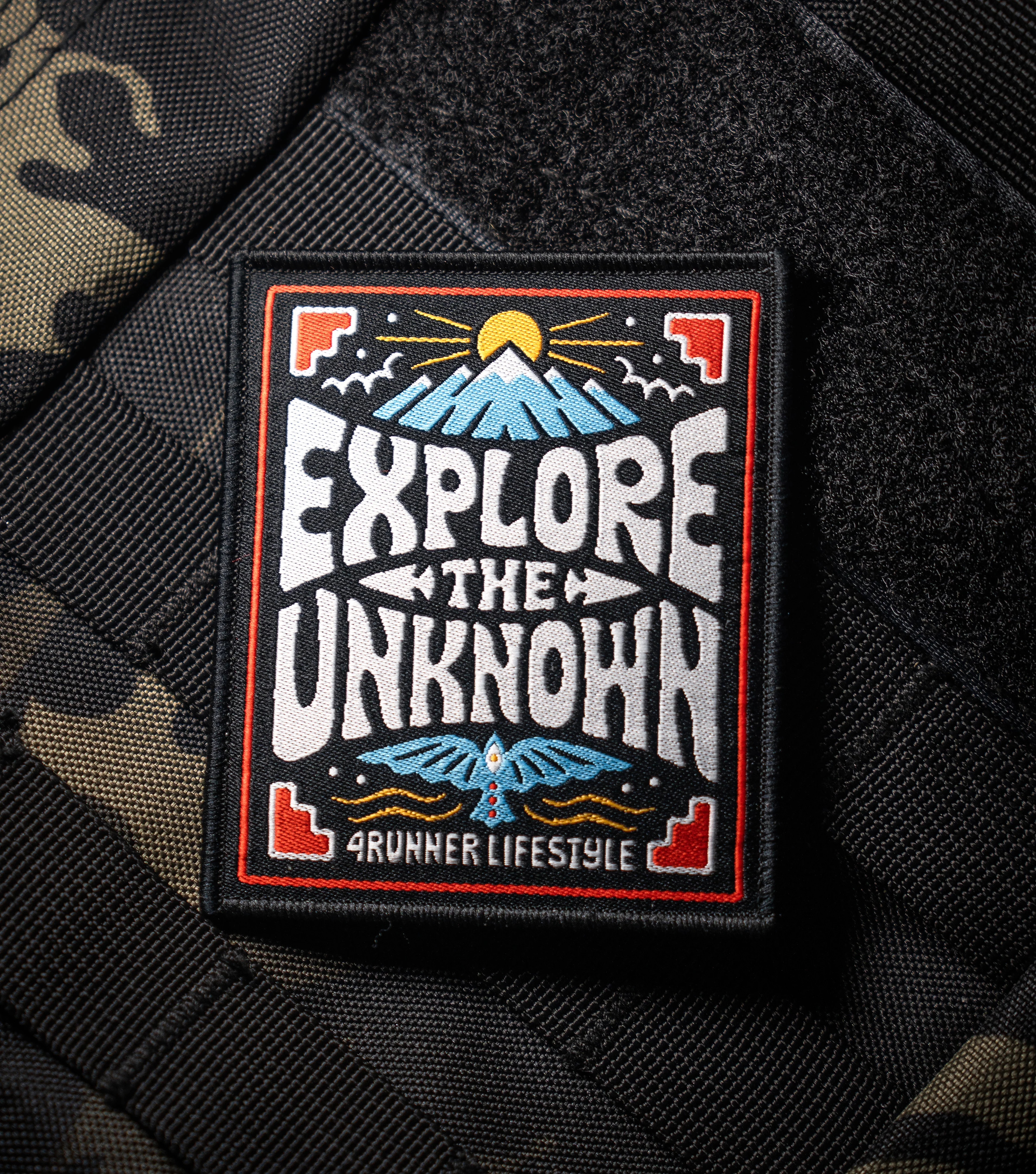 4Runner Lifestyle Explore The Unknown Patch - Image 2