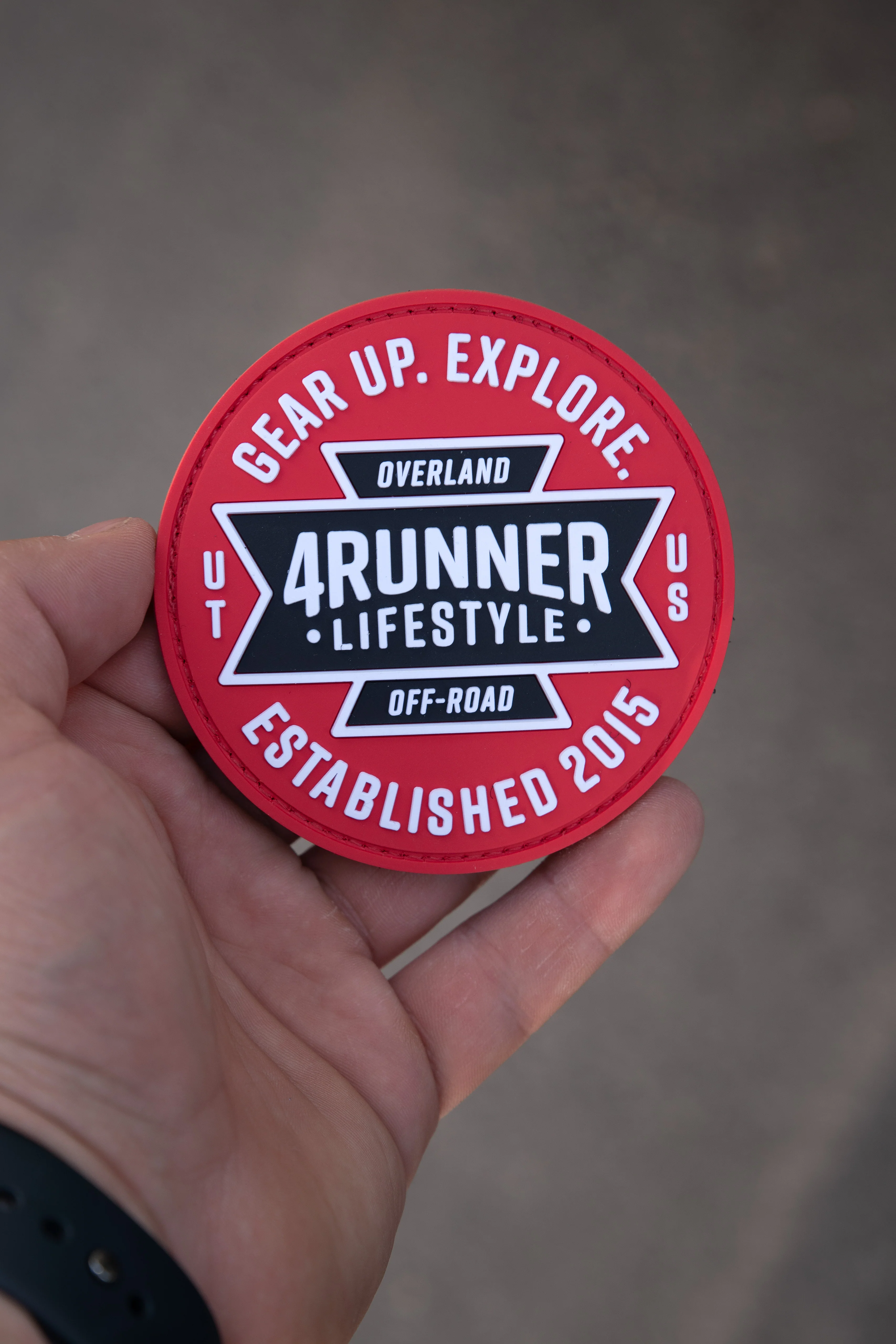 4Runner Lifestyle Red Flagstaff Patch - Image 4