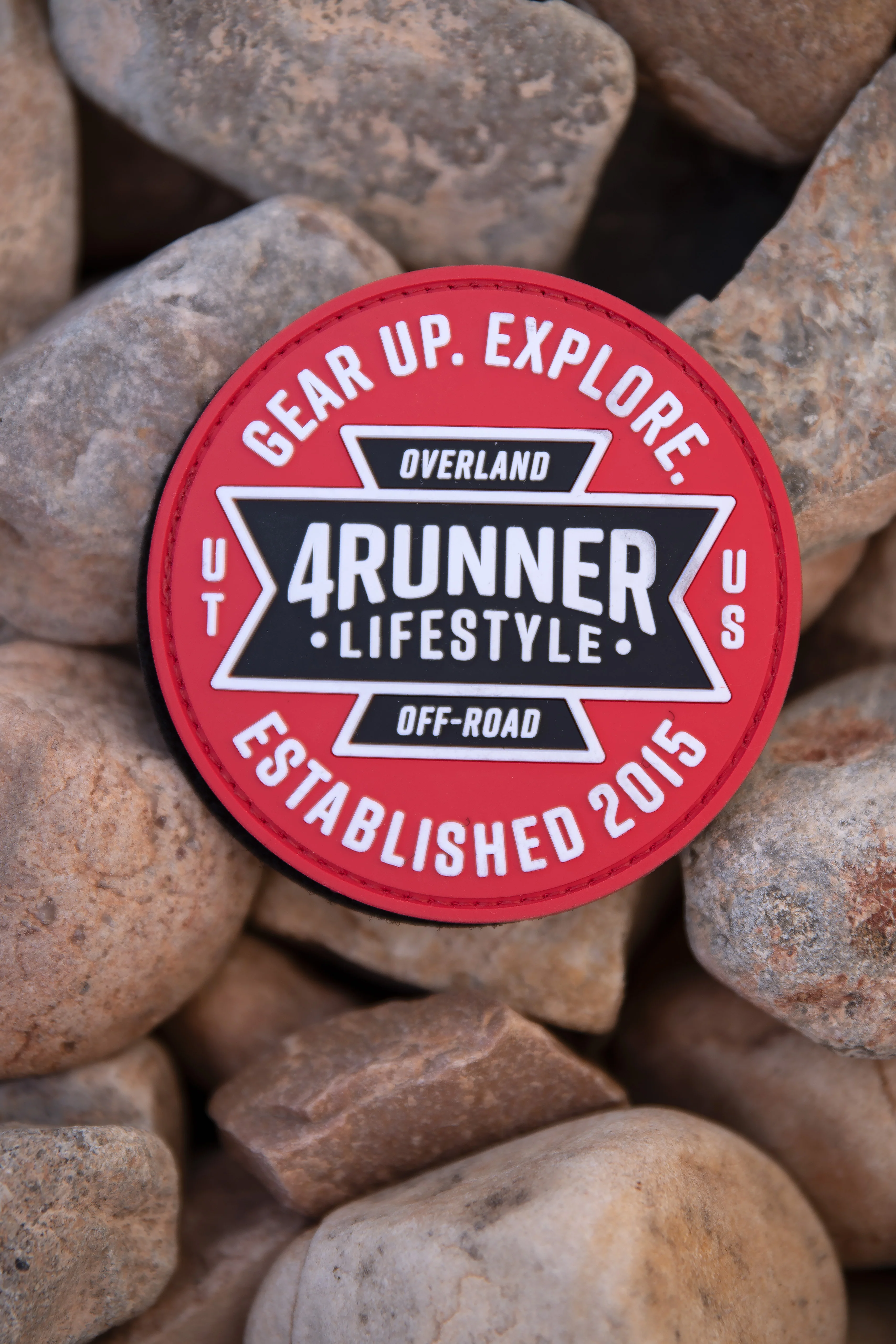 4Runner Lifestyle Red Flagstaff Patch - Image 5