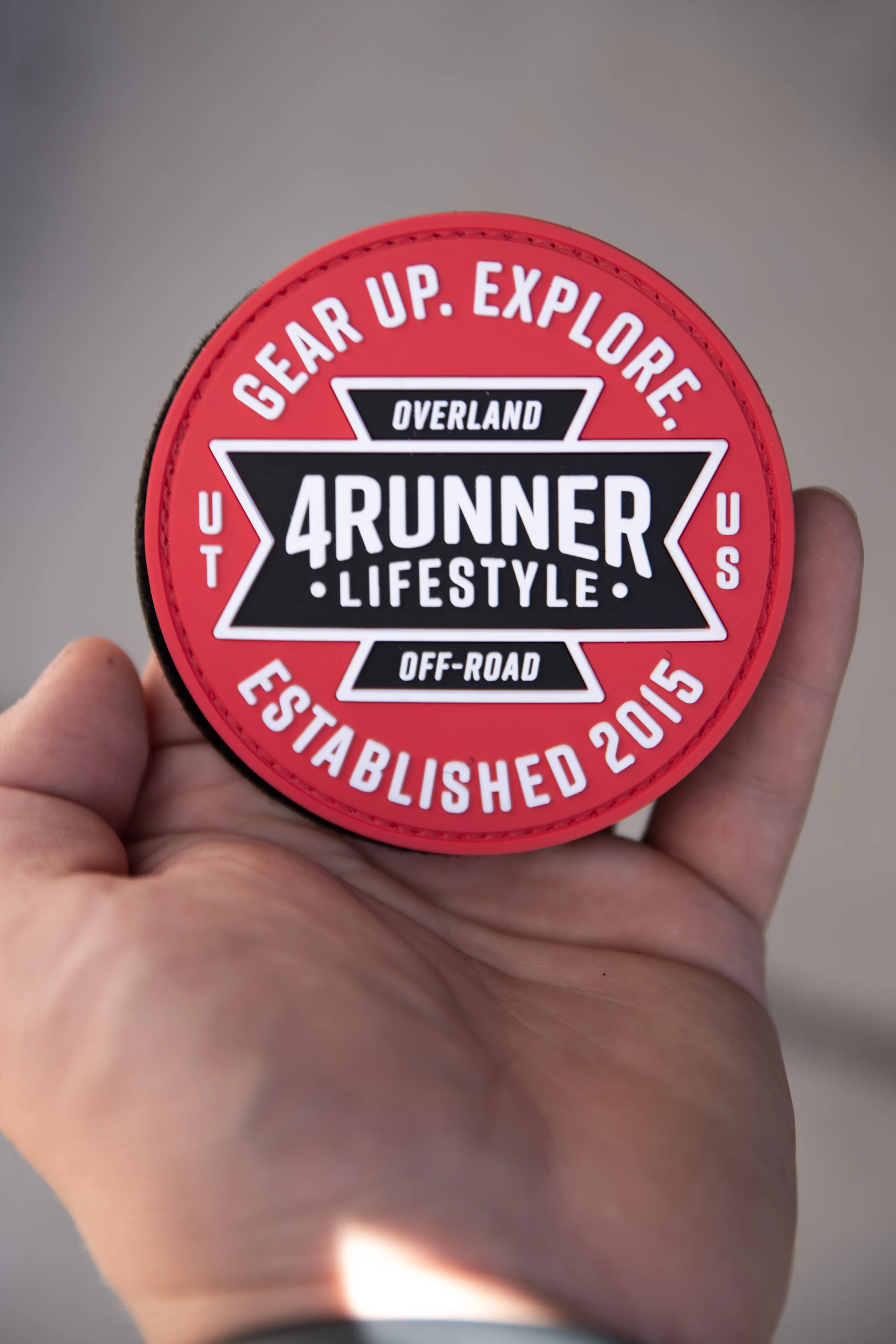 4Runner Lifestyle Red Flagstaff Patch - Image 6