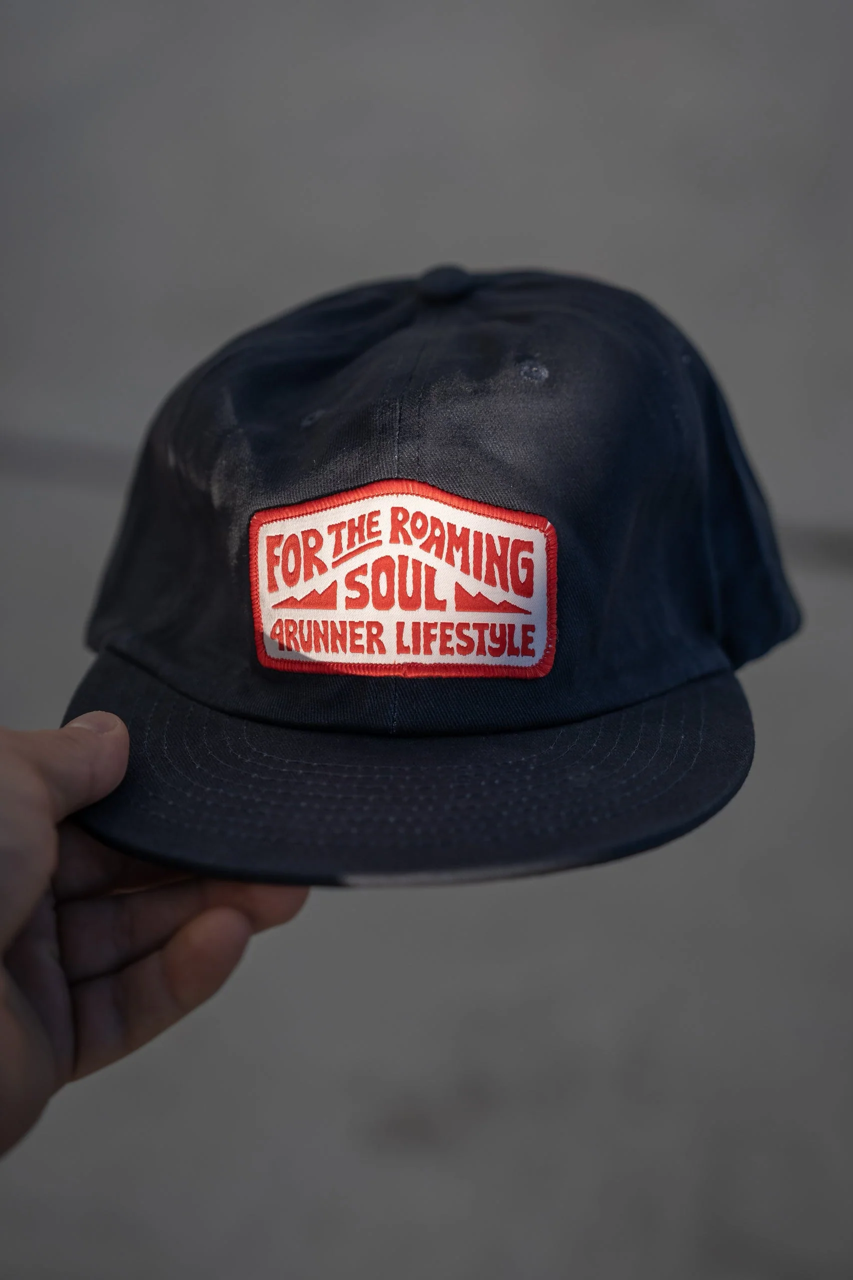 4Runner Lifestyle For The Roaming Soul Navy Hat - Image 4