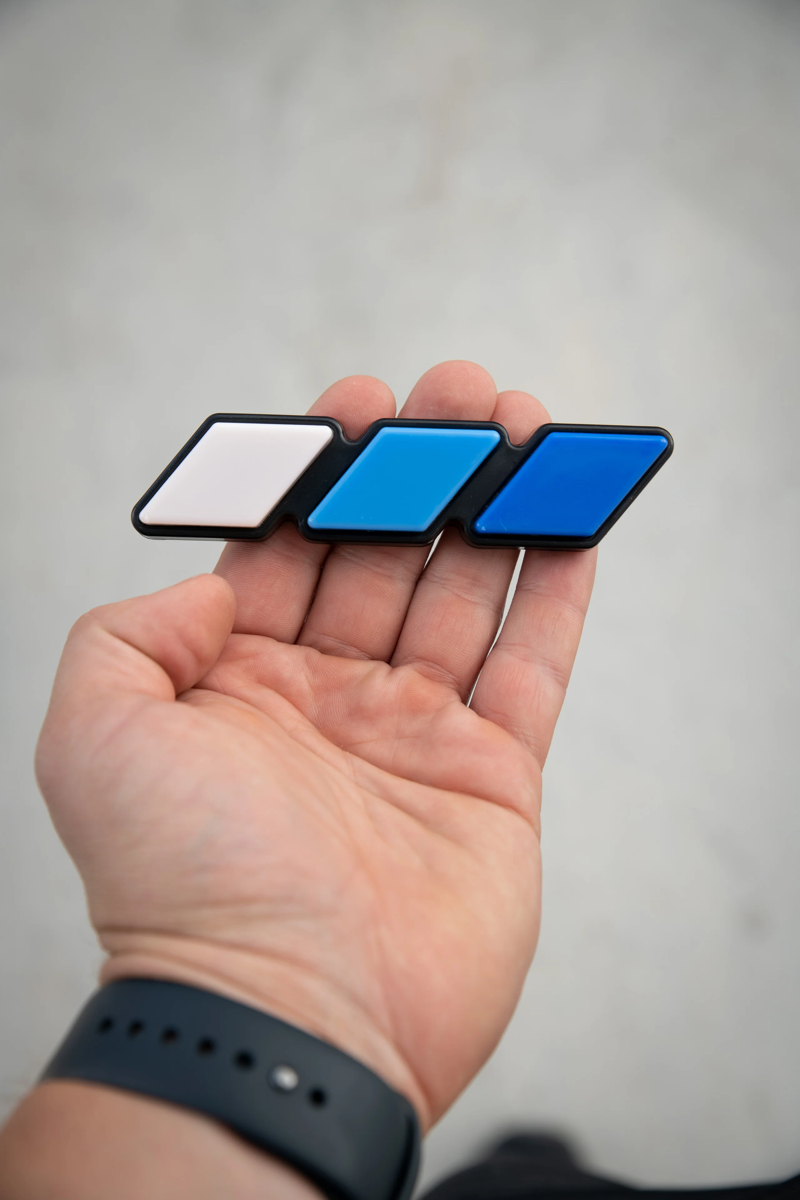Tri-Color Grille Badge - Image 2