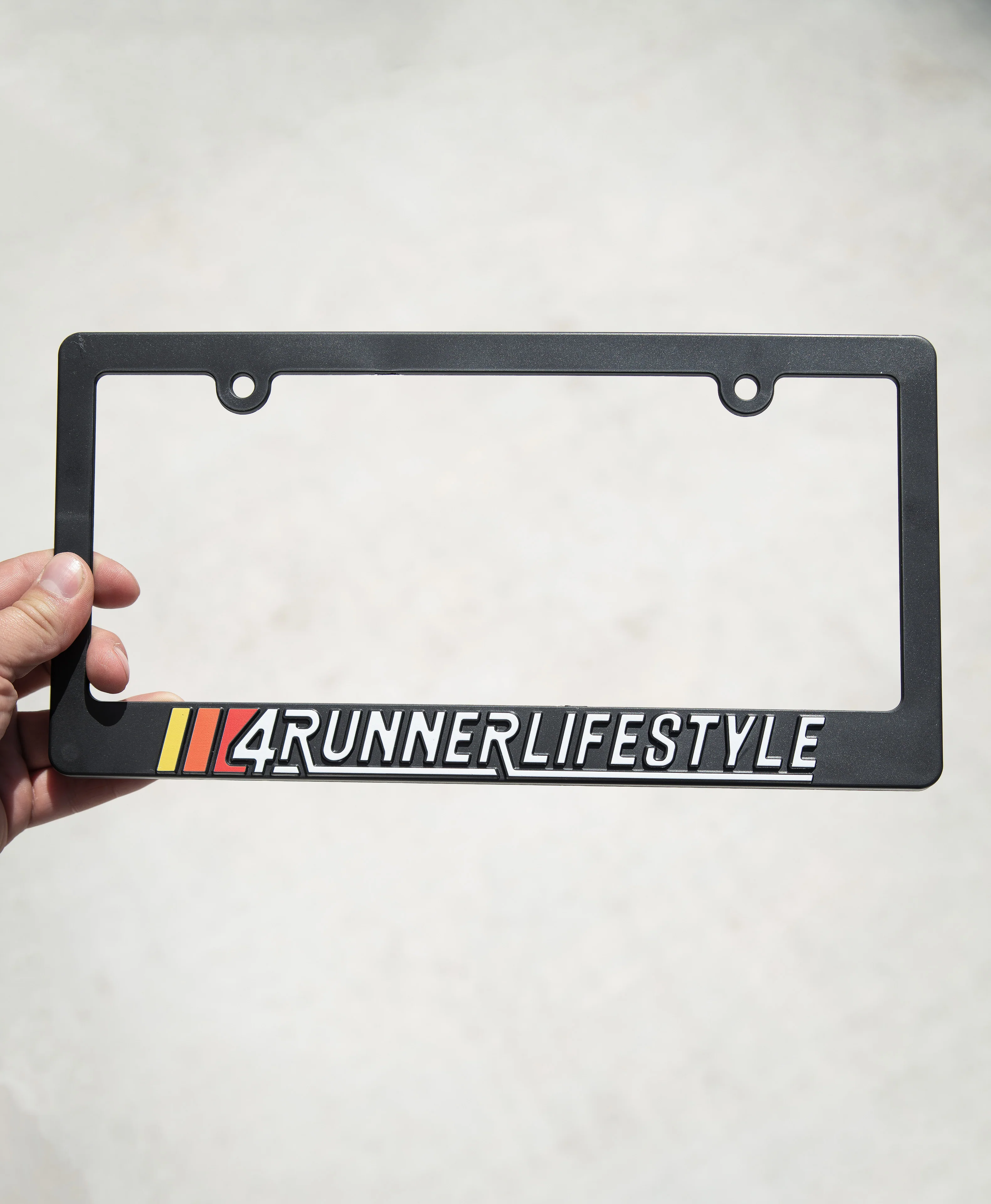 4Runner Lifestyle Heritage License Plate Frame For 4Runner (1996-2026) - Image 3