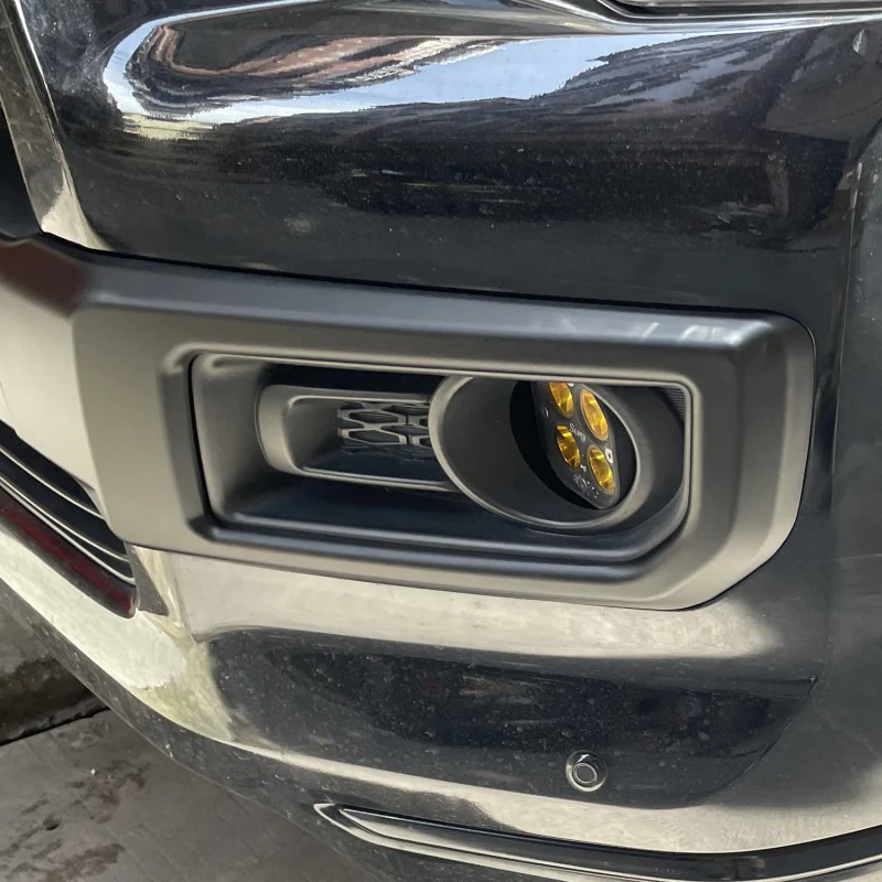 Black Front Bumper Overlays For Limited 4Runner (2014-2024) - Image 4