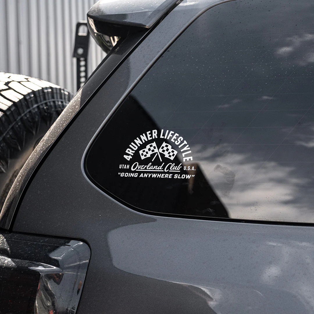 4Runner Lifestyle Overland Club Decal - Image 2