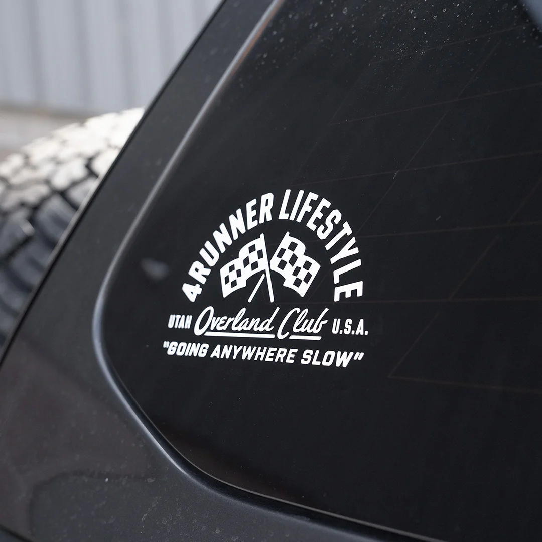 4Runner Lifestyle Overland Club Decal - Image 3