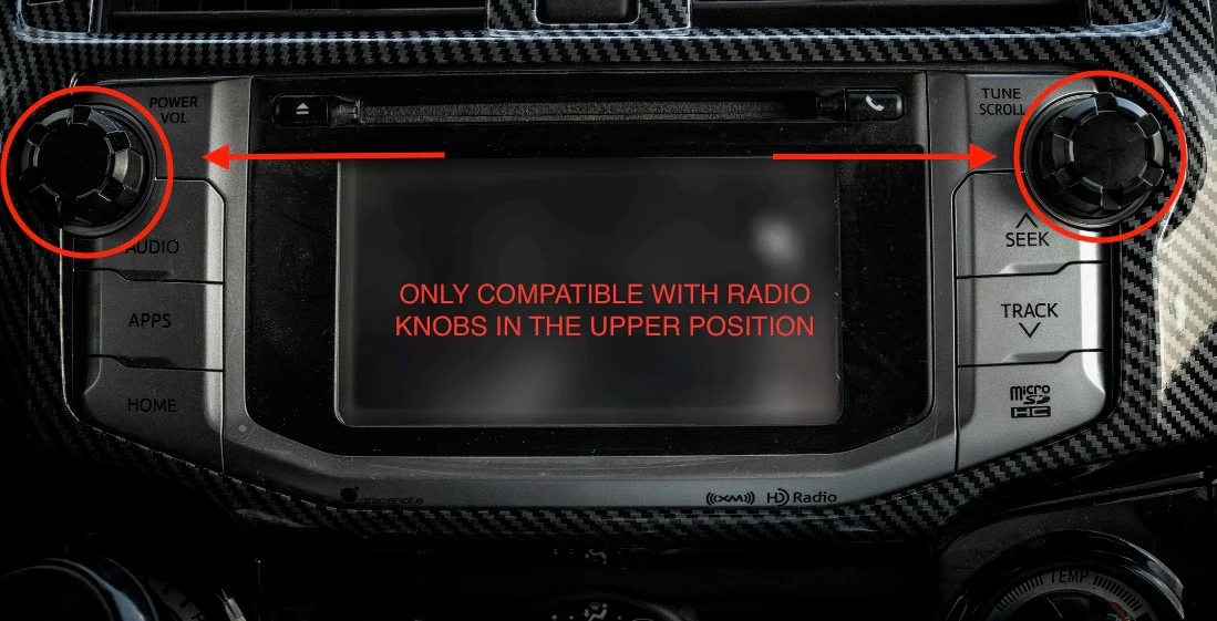 Radio/GPS Overlay For 4Runner (2014-2024) - Image 11