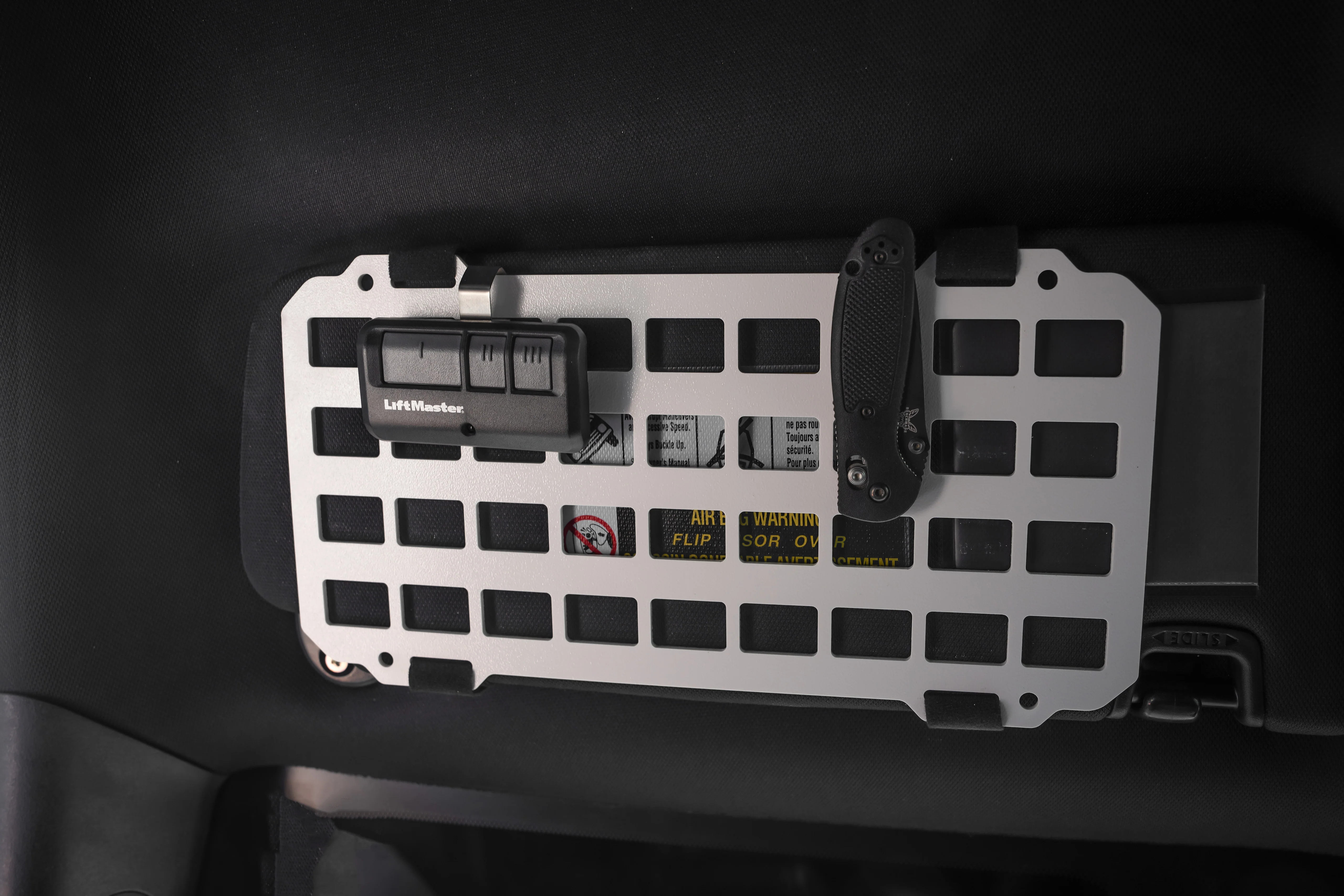 Tactical Sun Visor Molle Panel - Image 9