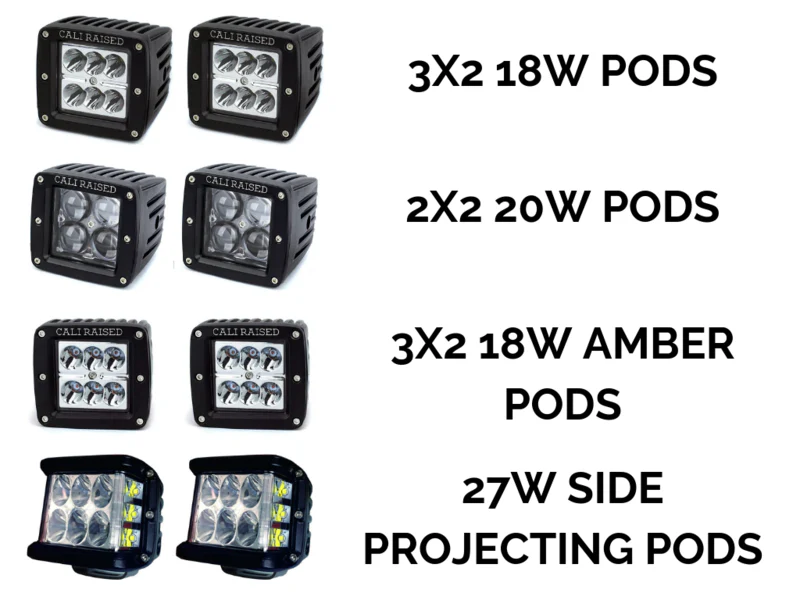 Cali Raised Low Profile Ditch Light Combo For 4Runner (2010-2024) - Image 5