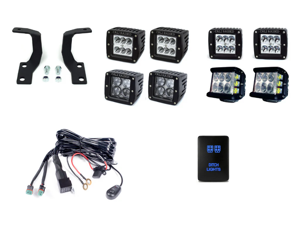 Cali Raised Low Profile Ditch Light Combo For 4Runner (2010-2024) - Image 6