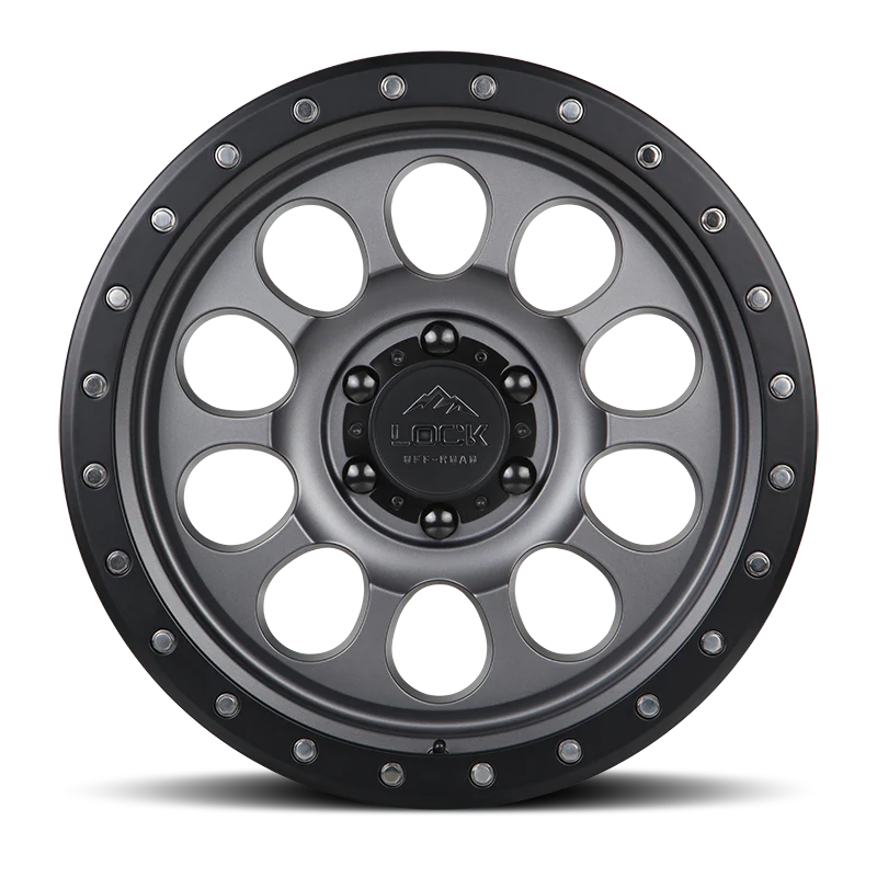 Lock Off-Road Wheels 50CAL Matte Grey - Image 2