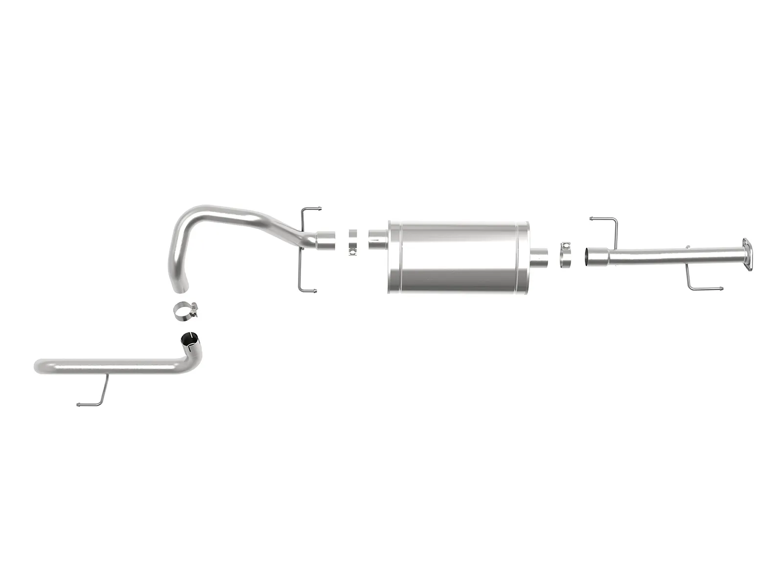aFe MACH Force-Xp Hi-Tuck 2-1/2 IN 409 Stainless Steel Cat-Back Exhaust System For 4Runner (2010-2024) - Image 5