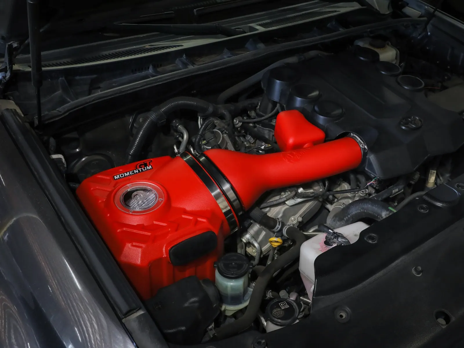 aFe Momentum GT Red Edition Cold Air Intake System w/ Pro DRY S Filter For 4Runner (2003-2024) - Image 3
