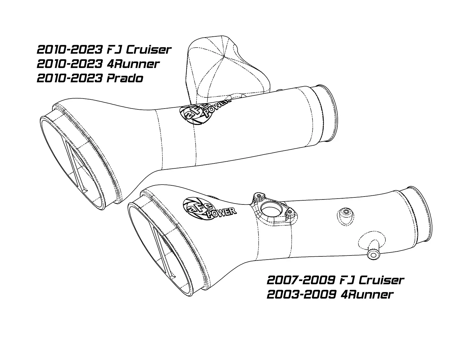 aFe Momentum GT Red Edition Cold Air Intake System w/ Pro DRY S Filter For 4Runner (2003-2024) - Image 8