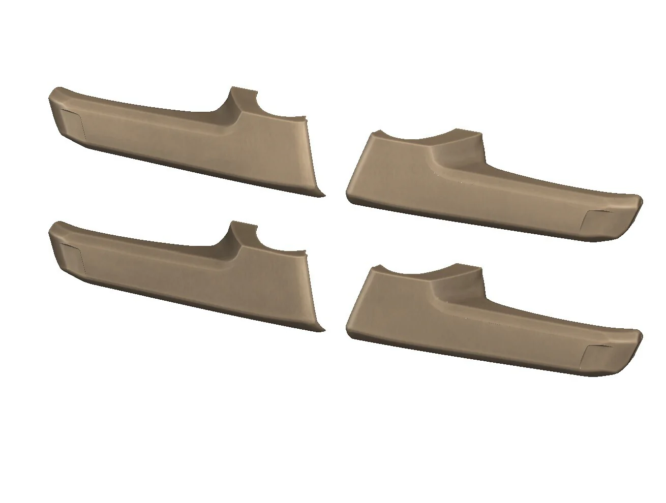 AJT Interior Door Handle Covers For 4Runner (2010-2024) - Image 23