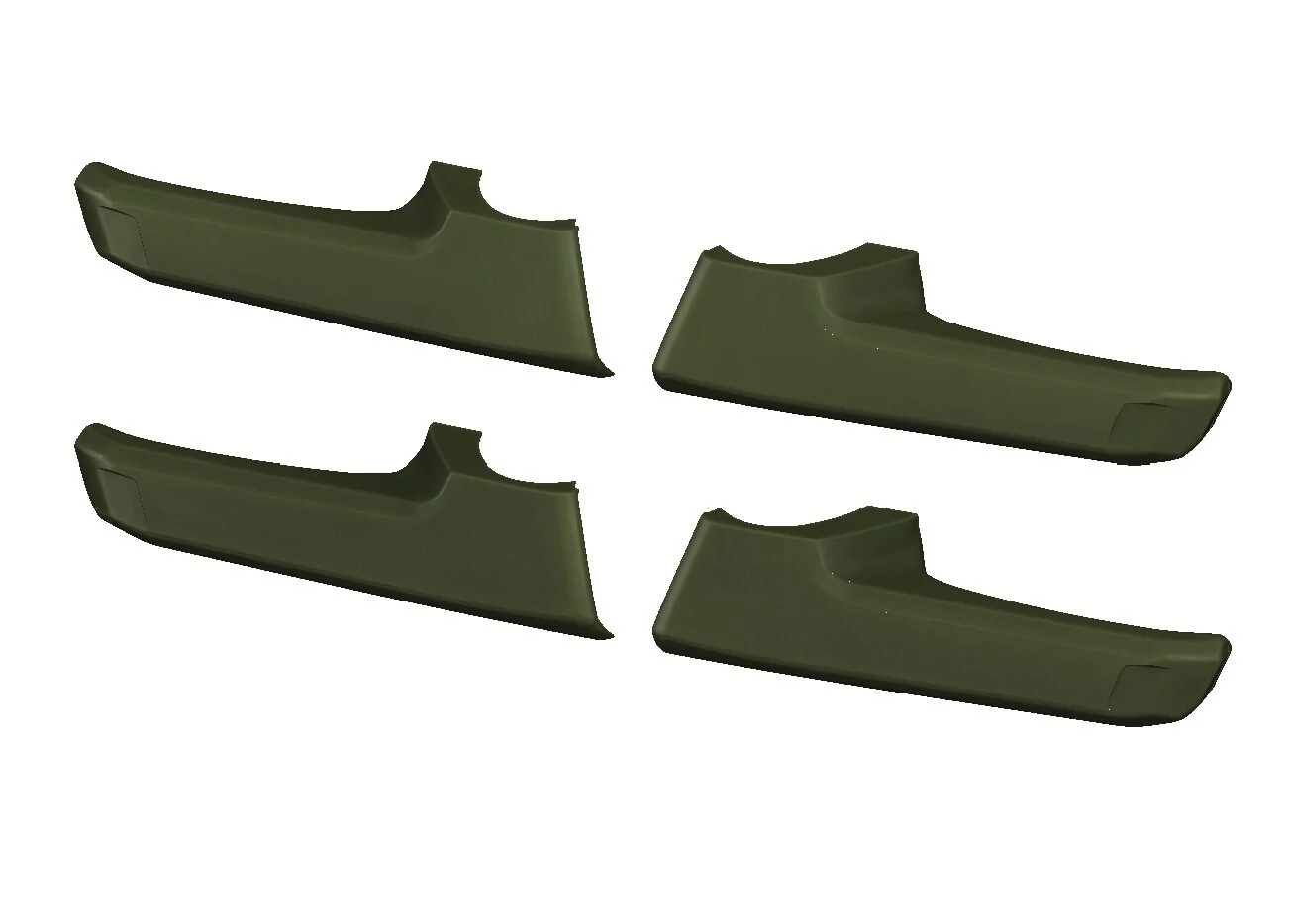 AJT Interior Door Handle Covers For 4Runner (2010-2024) - Image 24