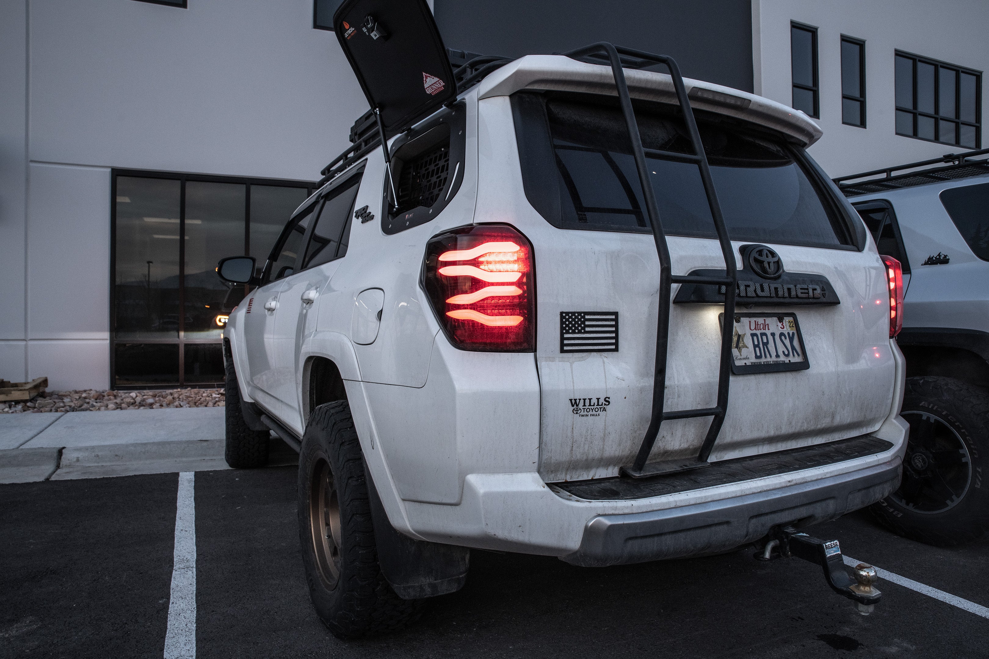 AlphaRex LUXX-Series Smoked Red LED Tail Lights For 4Runner (2010-2024) - Image 9