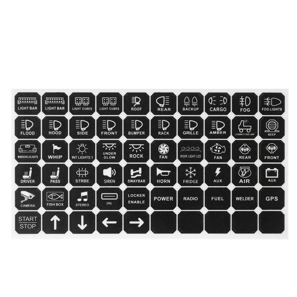 Auxbeam 8 Gang RGB Switch Panel Kit - Image 16
