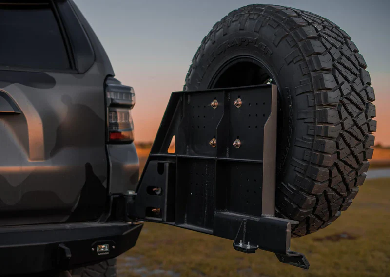 Backwoods Hi-Lite High Clearance Dual Swing Out Rear Bumper For 4Runner (2010-2024) - Image 6
