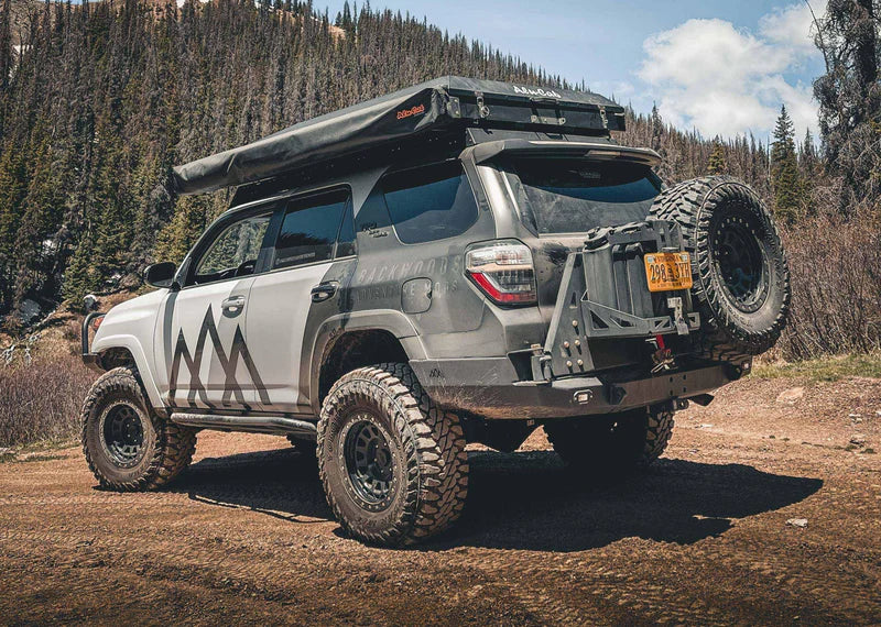 Backwoods Hi-Lite High Clearance Dual Swing Out Rear Bumper For 4Runner (2010-2024) - Image 8