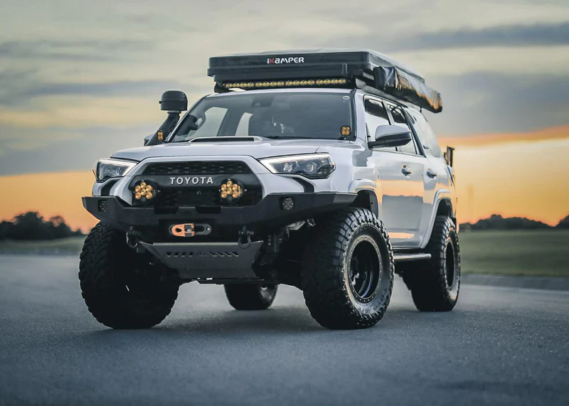 Backwoods Hi-Lite Overland Front Bumper - No Bull Bar For 4Runner (2014-2024) - Image 3