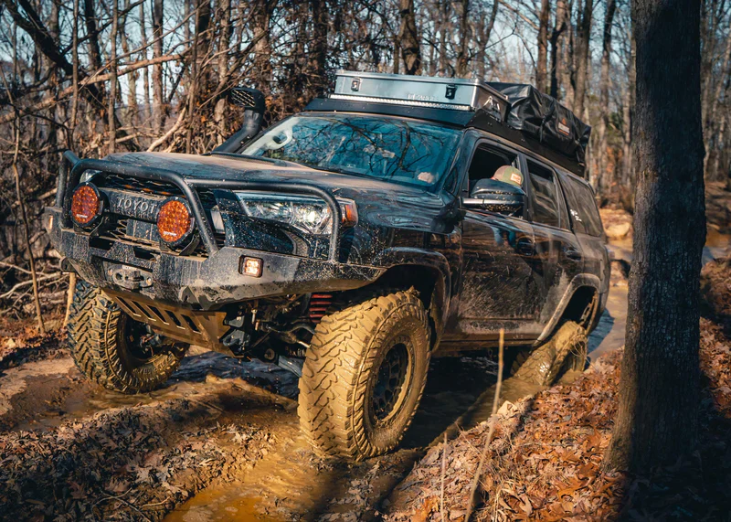 Backwoods Hi-Lite Overland Front Bumper - Bull Bar For 4Runner (2014-2024) - Image 3