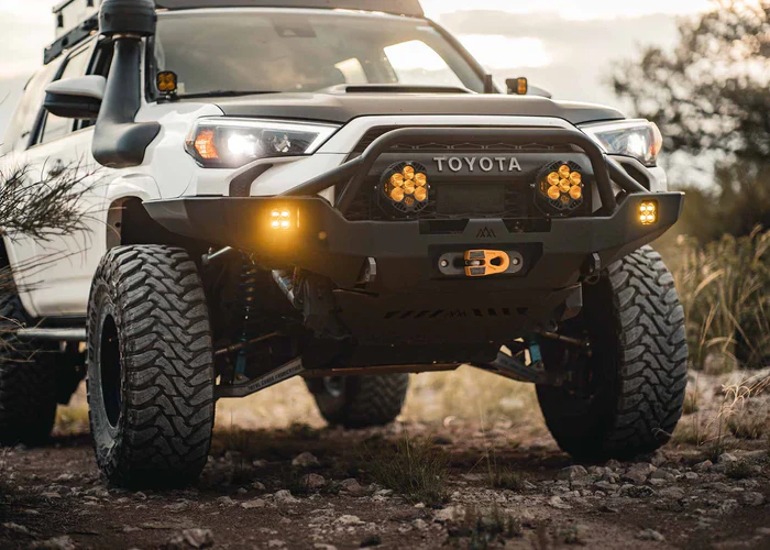 Backwoods Adventure Mods Hi-Lite Overland Front Bumper - PreRunner Bull Bar (2010-2024) - Image 3