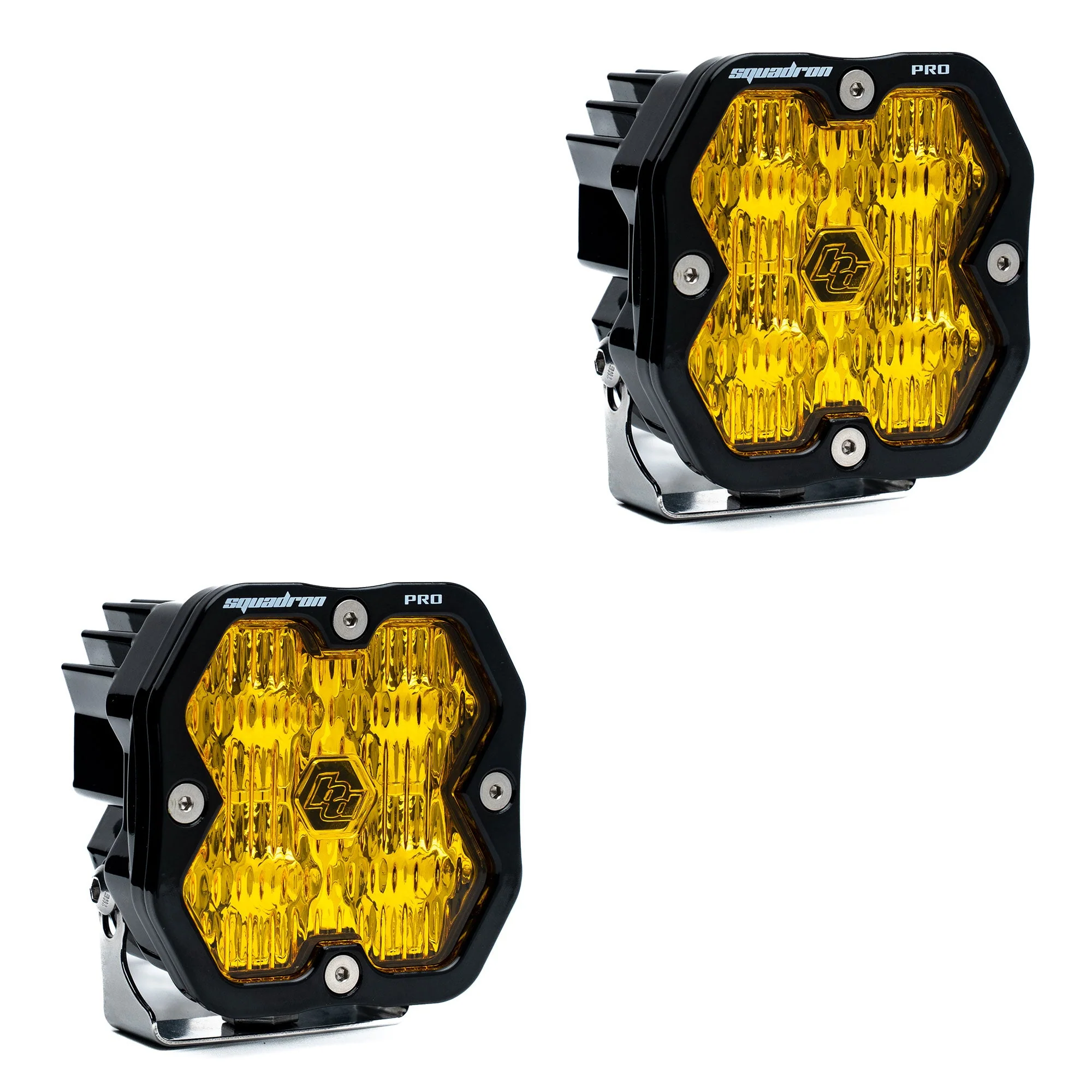 Baja Designs Squadron 2.0 Pro Black LED Auxiliary Light Pod Pair - Image 12