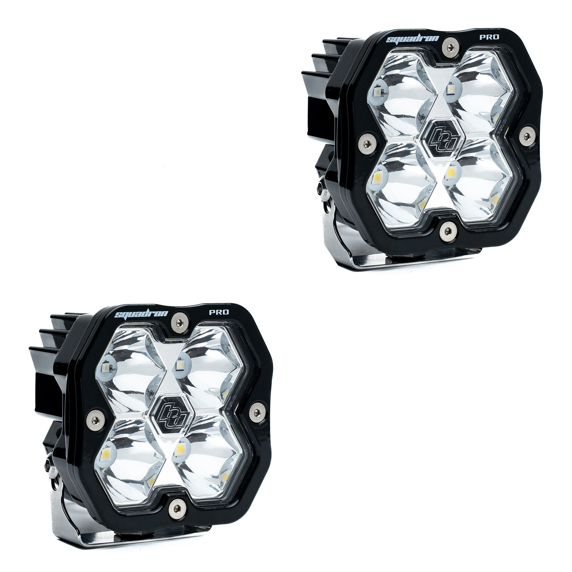Baja Designs Squadron 2.0 Pro Black LED Auxiliary Light Pod Pair - Image 3