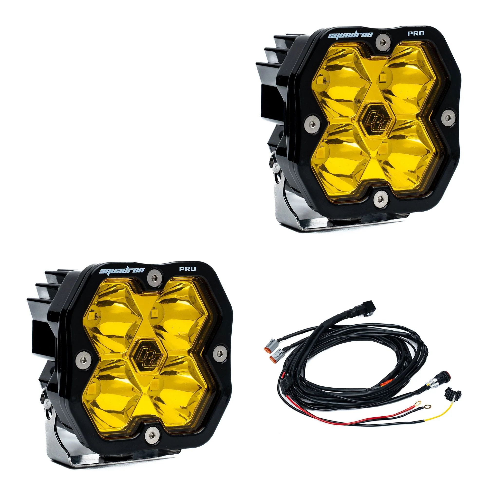 Baja Designs Squadron 2.0 Pro Black LED Auxiliary Light Pod Pair - Image 4