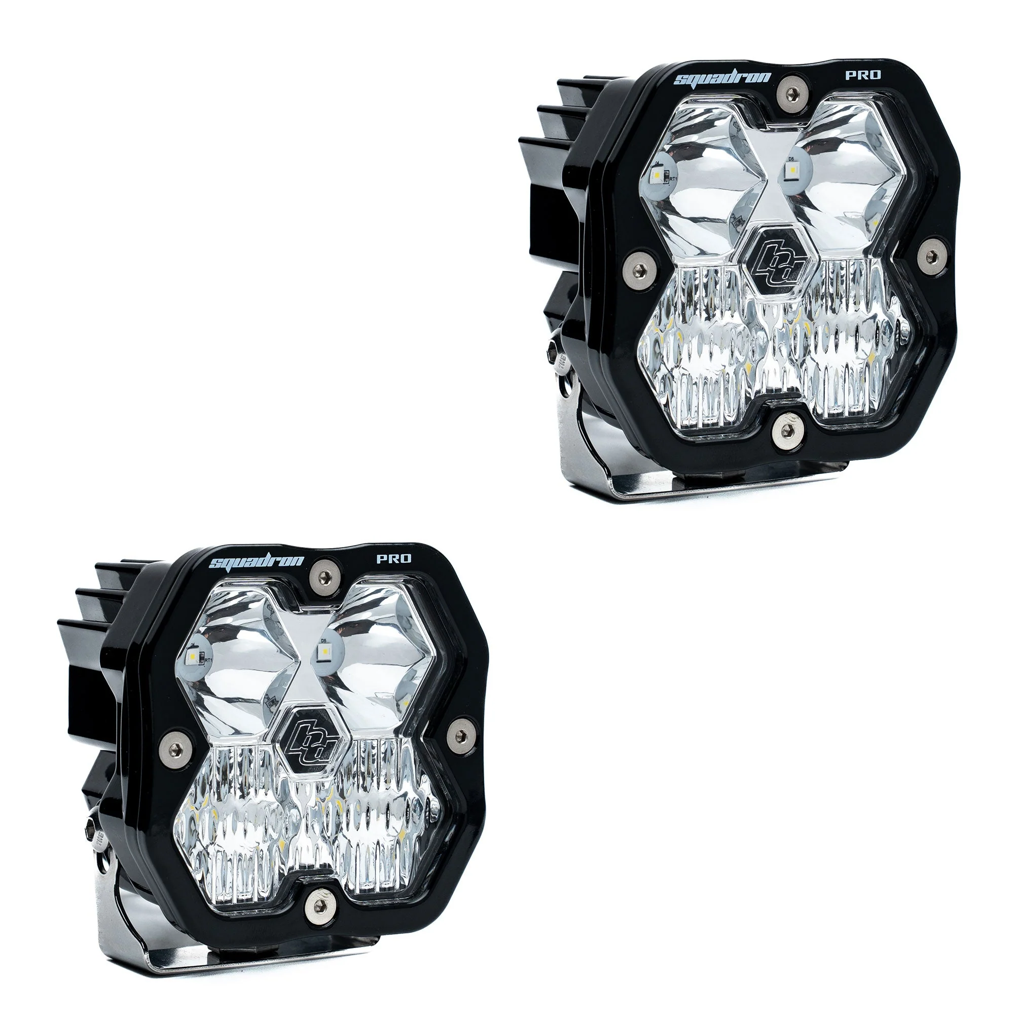 Baja Designs Squadron 2.0 Pro Black LED Auxiliary Light Pod Pair - Image 6