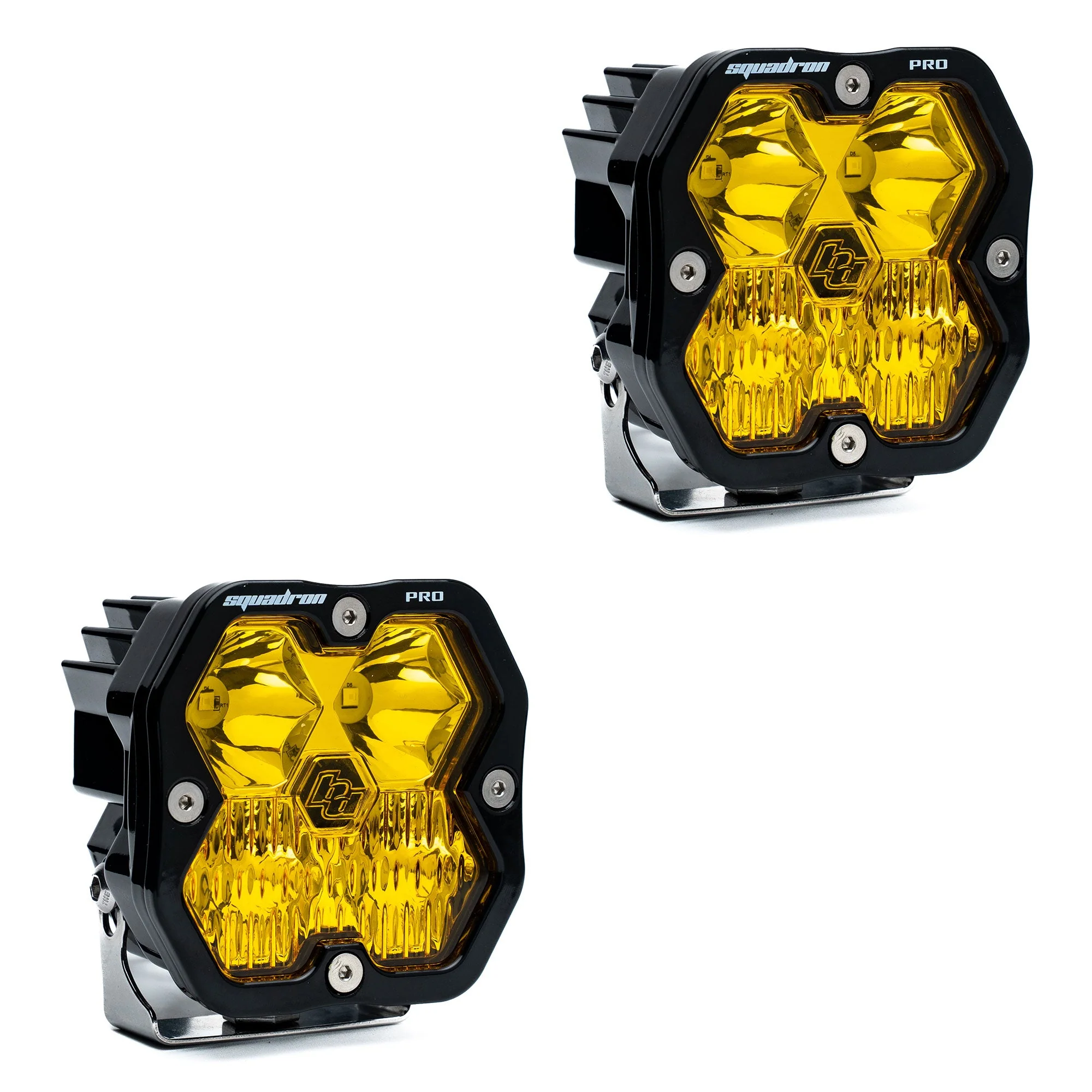 Baja Designs Squadron 2.0 Pro Black LED Auxiliary Light Pod Pair - Image 8