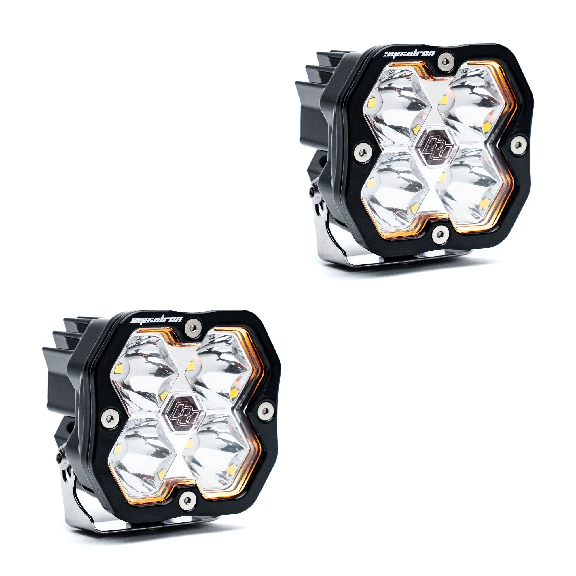 Baja Designs Squadron 2.0 Sport Black LED Auxiliary Light Pod Pair - Universal - Image 3